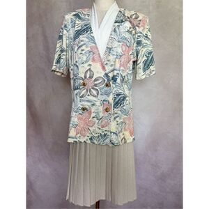 Vintage 1980s Skirt Suit Set